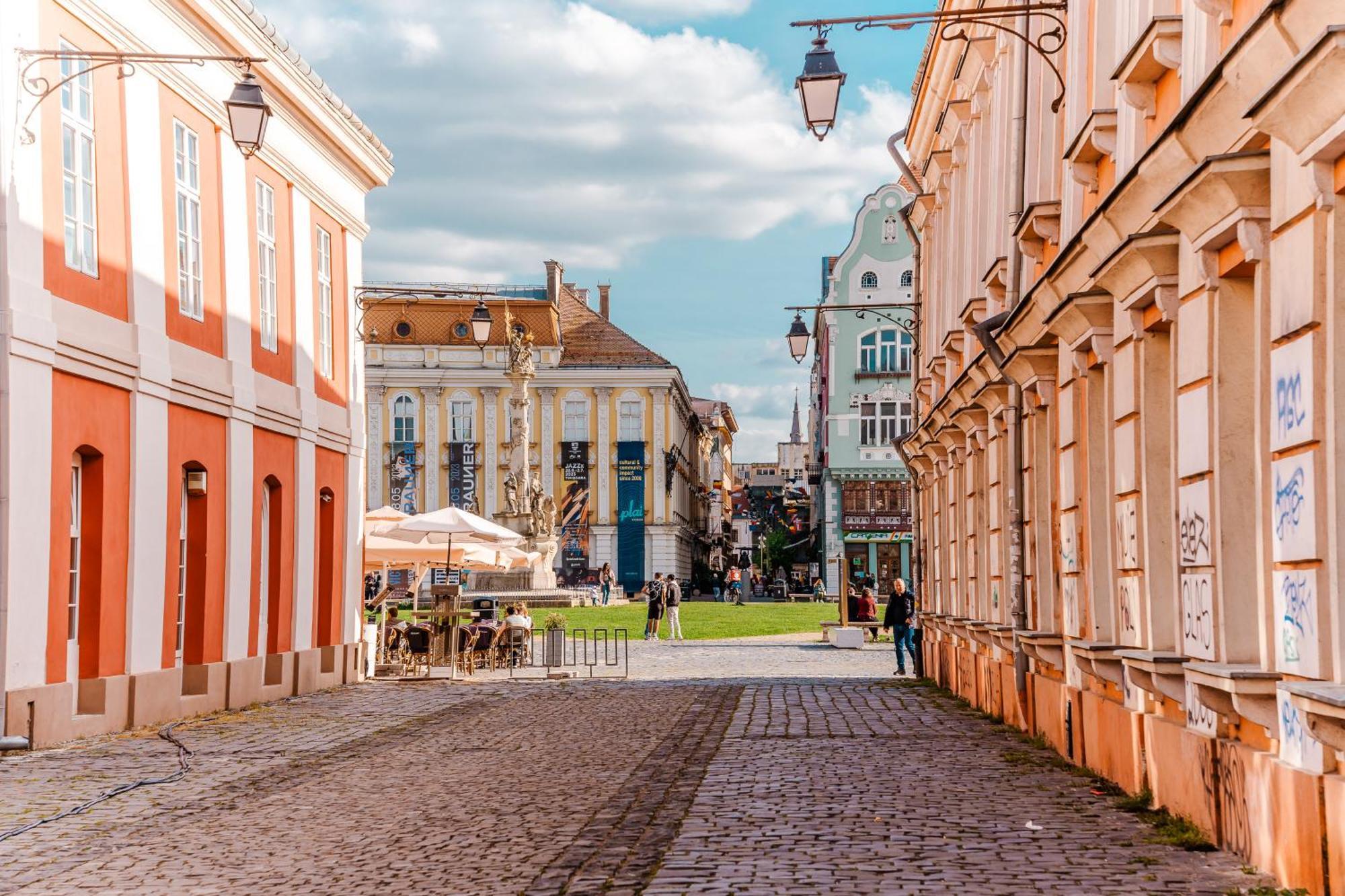 Central Athena Studio - Inima Pietei Unirii - By Openhouse Apartments Timisoara Ngoại thất bức ảnh